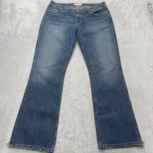 Buckle‎ BKE Star 18 Regular Women's Blue Wash Denim Flare Jeans Size 32x31